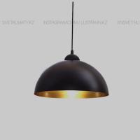 Стильный подвесной светильник - черный | лофт | е27 | 30см